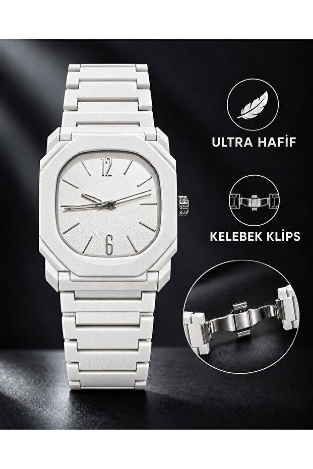 Butterfly Lock Cord Wristwatch, Lightweight Ultra-Light