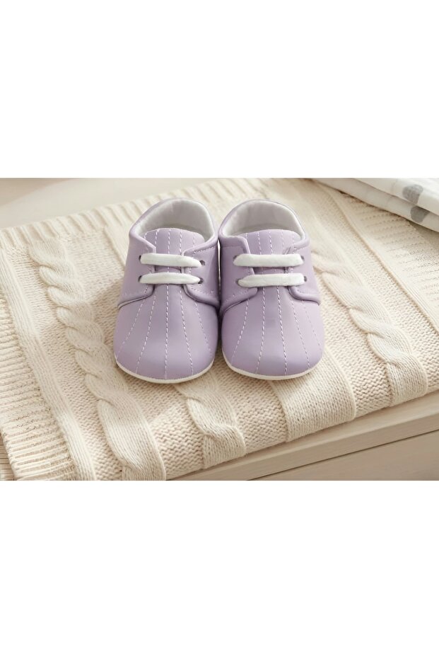 Baby Girl Shoes Embroidered with Elastic