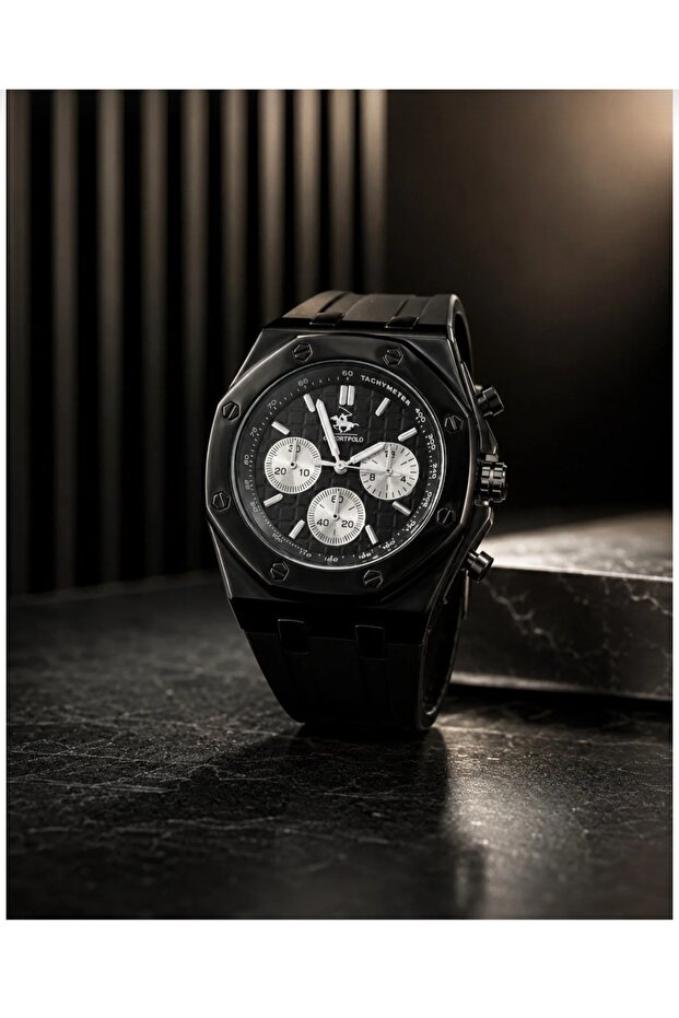 Premium Silicone Cord Men's Wristwatch (Sweat-Resistant)