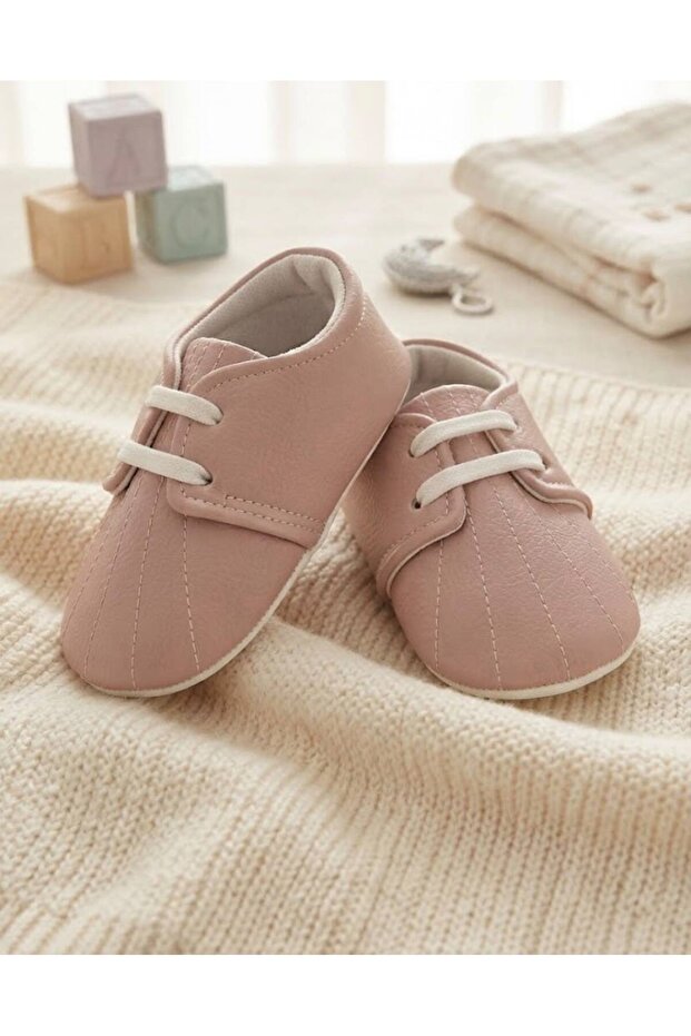 Baby Girl Shoes Embroidered with Elastic