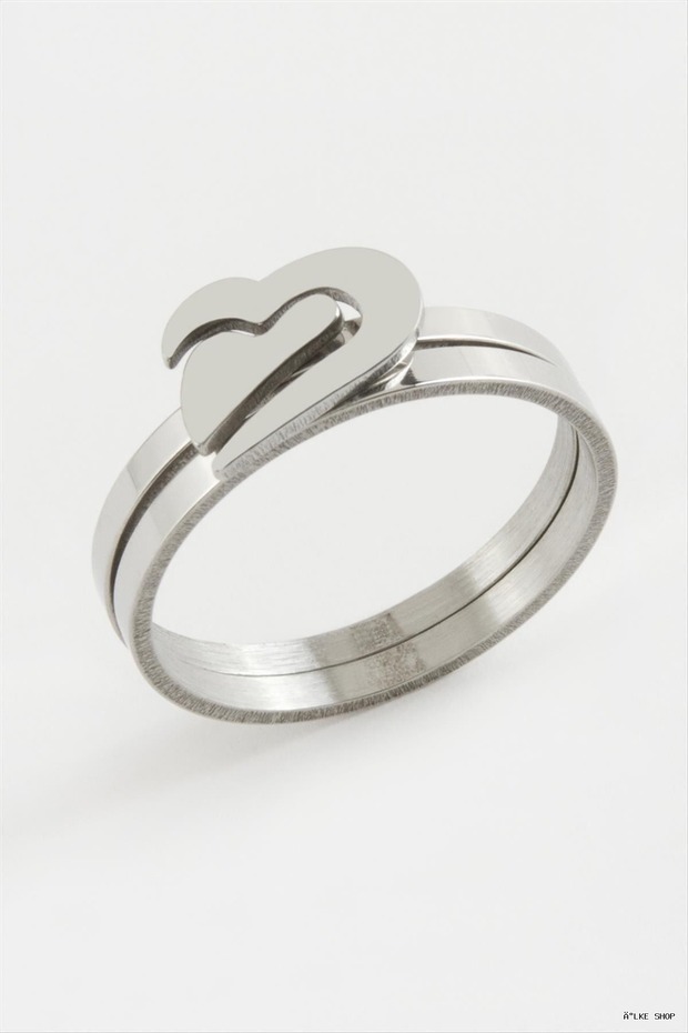 Ilkestor Heart Double (181335) Ring 20
