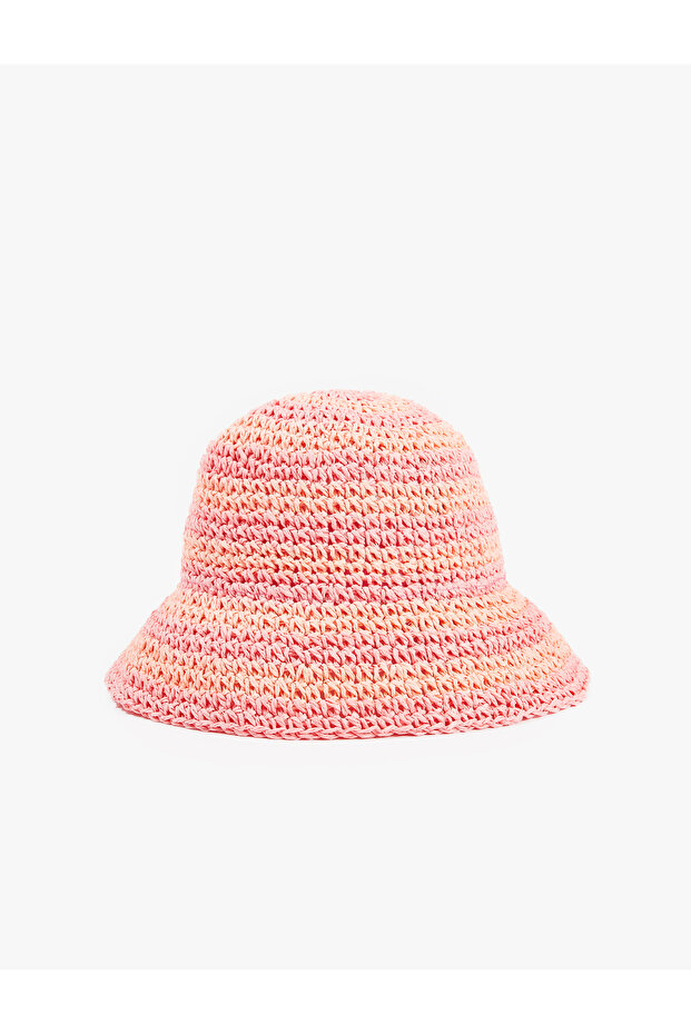 Straw Bucket Hat