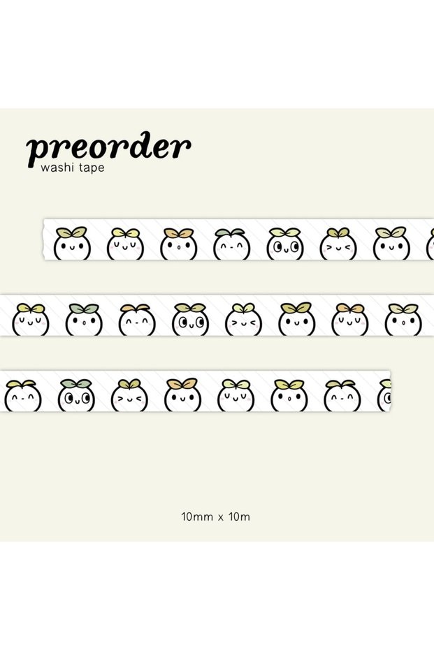 A14-The Coffee Monster Washi Tape Little Sprouts 2.0
