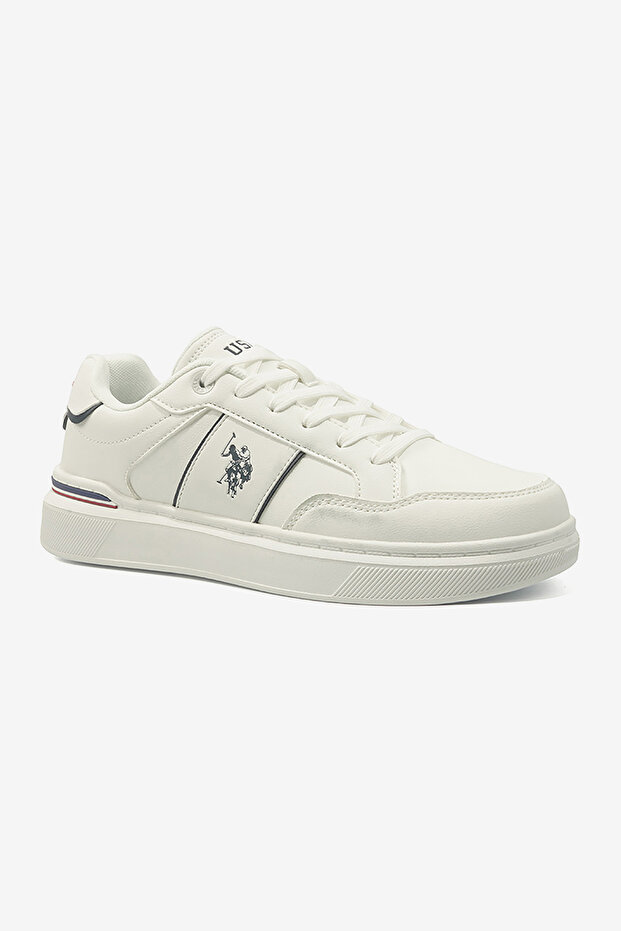 Man Trant White Casual Sneaker