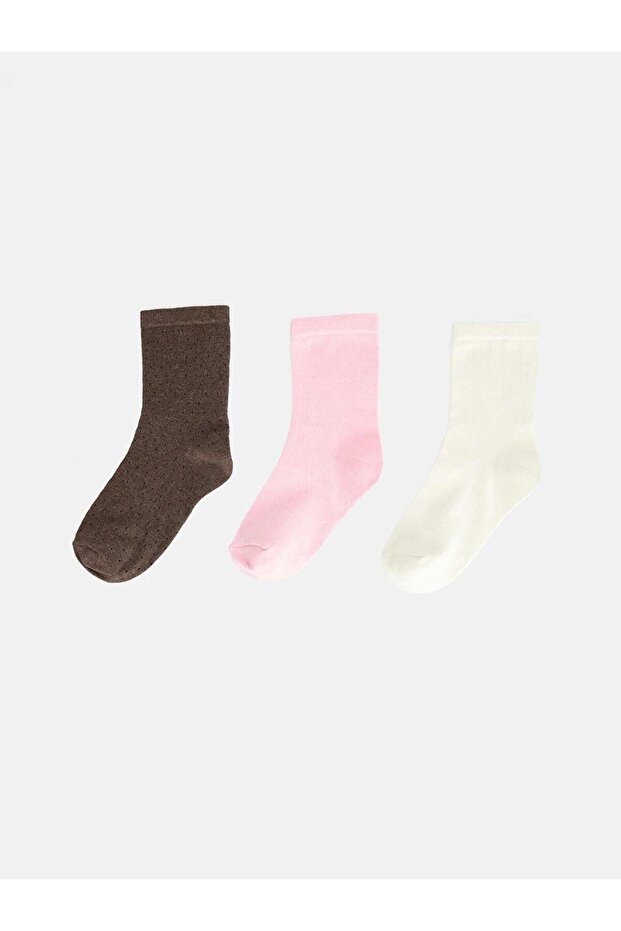 Patterned Women's Socks 3-Pack (W6)