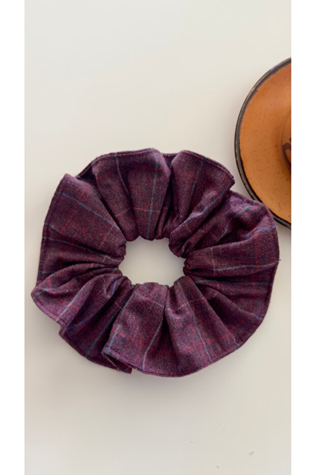 Elastic Buckle Patterned Cotton Fabric Special Design Hair Clip