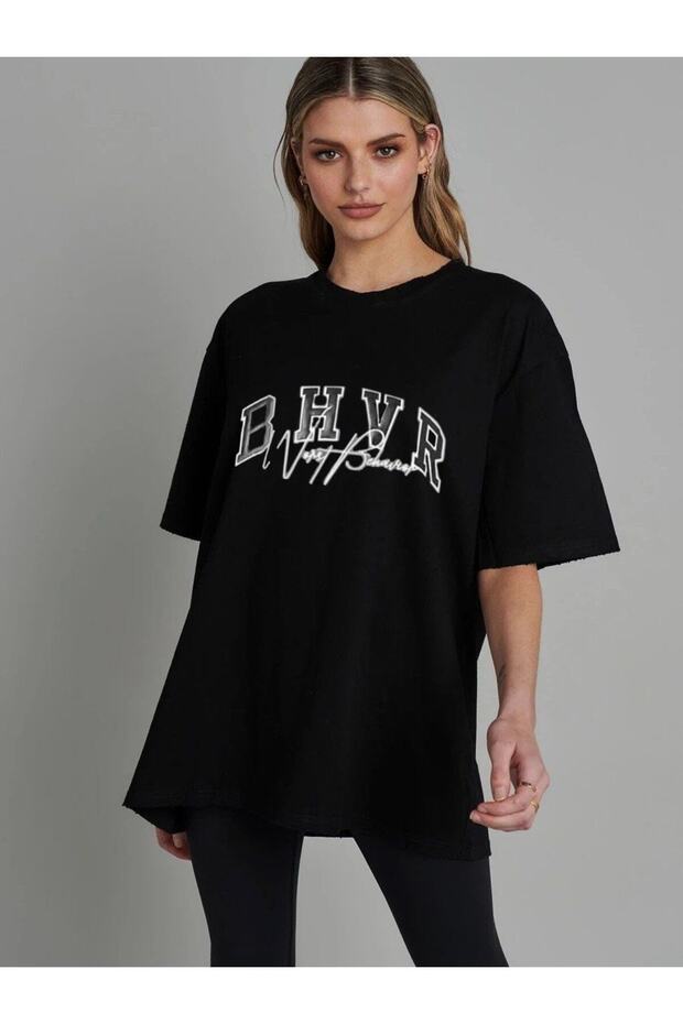 Unisex Stylish Comfortable Oversize Cotton Crew Neck T-Shirt with Special Design Code 46152