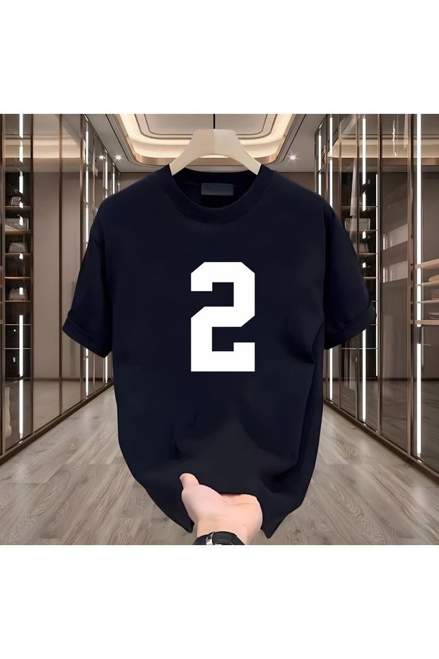 Unisex Stylish Comfortable Oversize Cotton Crew Neck T-Shirt with Special Design Code 39564