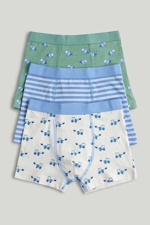 3 Pack Truck Trunk Briefs