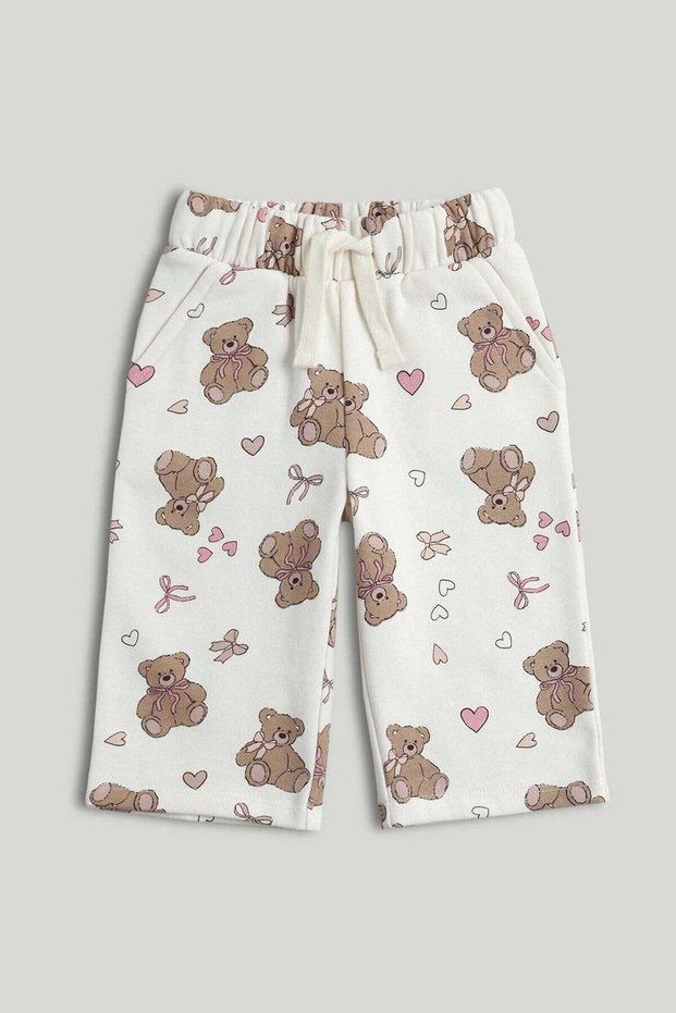 Bear Wide-Leg Joggers