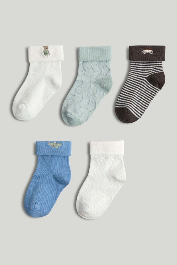 5 Pack Toy Box Baby Socks