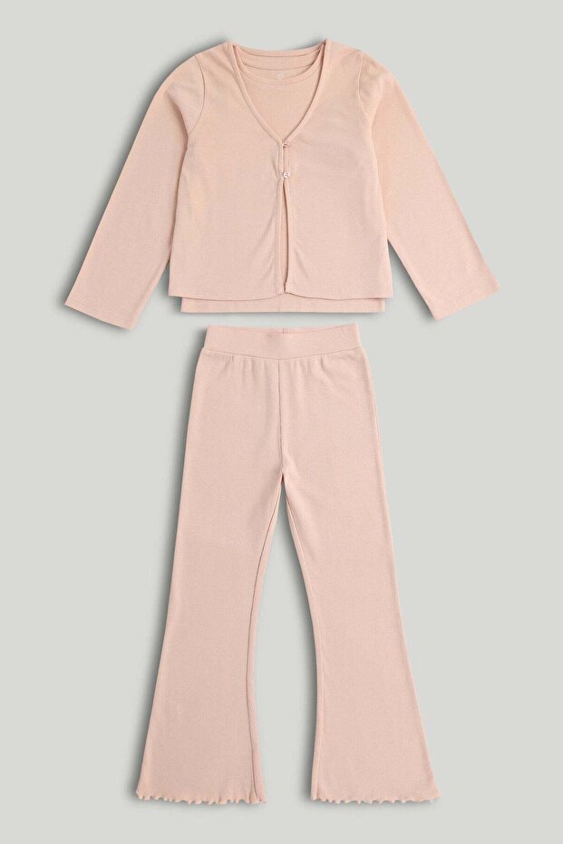 Peach 3-Piece Outfit Set