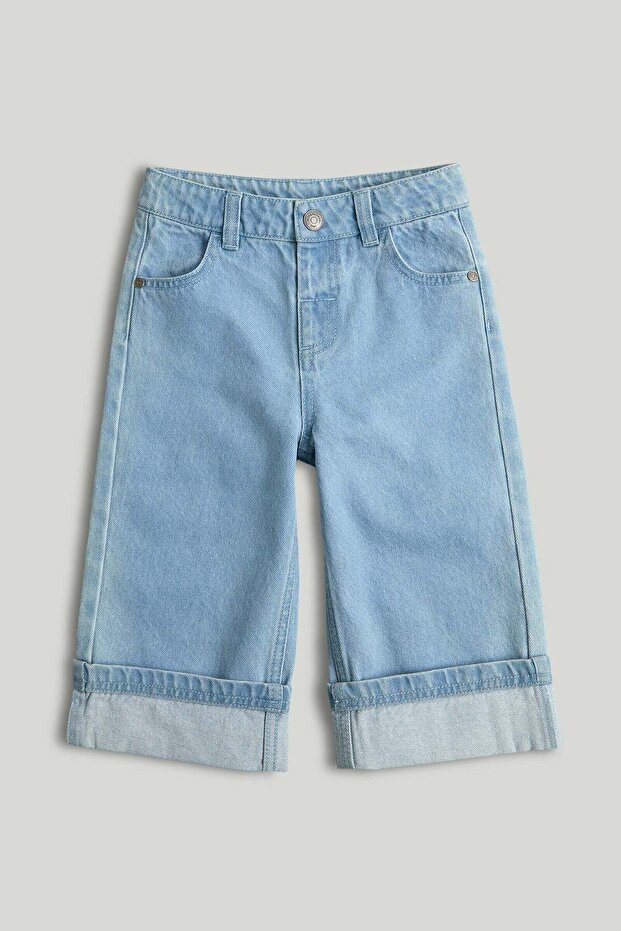 Light-Wash Denim Jeans
