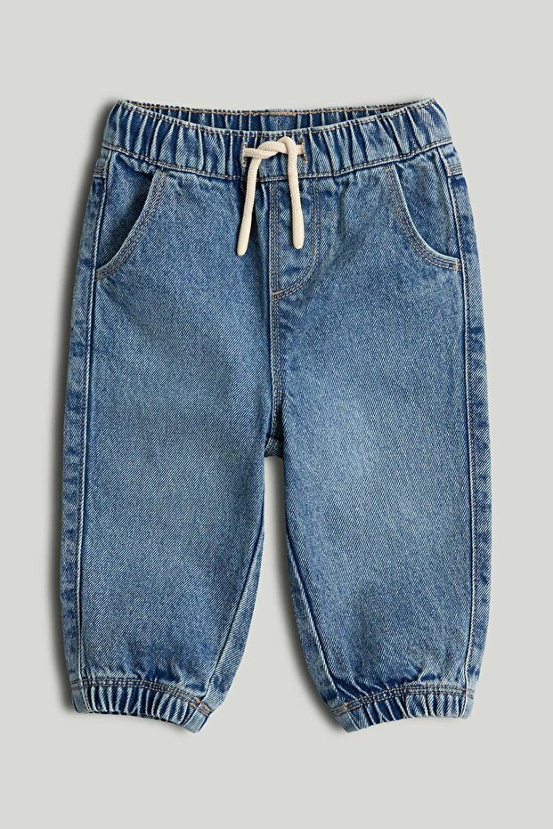 Denim Pull-On Jogger Jeans