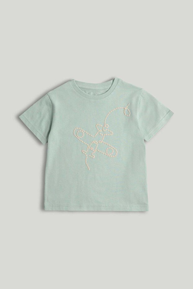 Green Plane T-Shirt