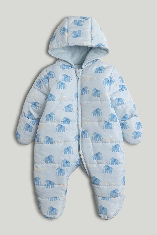 Blue Elephant Snowsuit