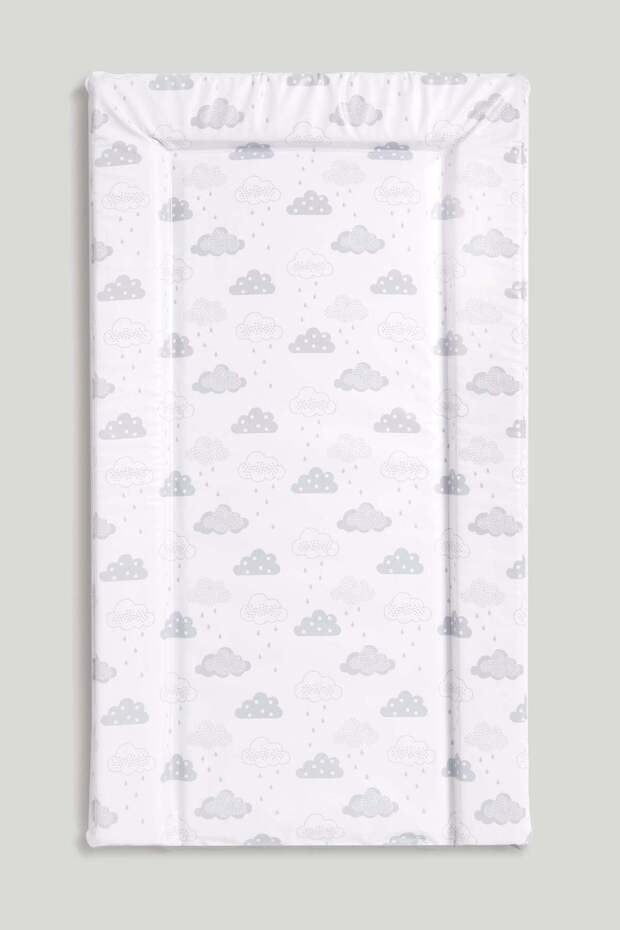Grey Cloud Changing Mat