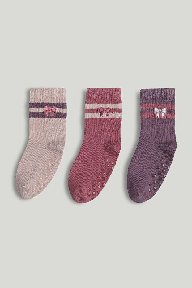 3 Pack Slip-Resist Sports Socks