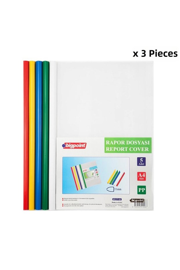 Compression Report File 11mm - 5 Colors X 3 Pieces