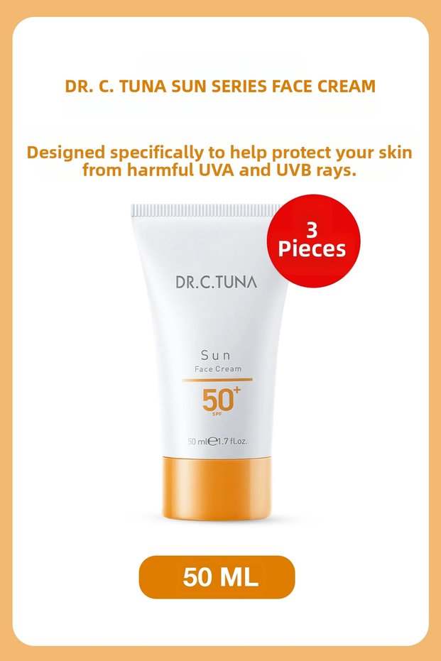 Dr.C.Tuna New Series Sun Effect 50 Spf 50ml 3 Pieces