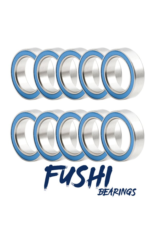 10PCS 6700RS 10*15*4 mm ABEC-3 Miniature Ball Bearings Hobby Electric RC Car Truck 6700 RS 2RS 6700-