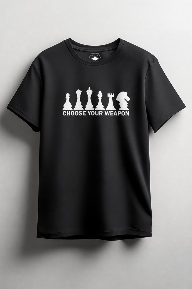 Choose Your Weapon - Chess T-Shirt