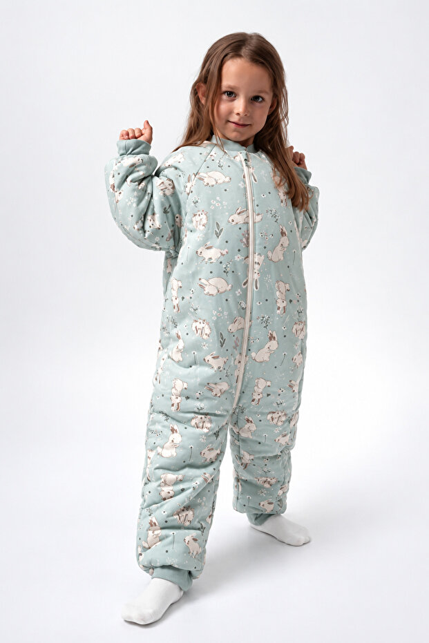 2-8 Years Thick Fiber Filled 2.5 Tog Premium Quality Children's Sleeping Bag 23504