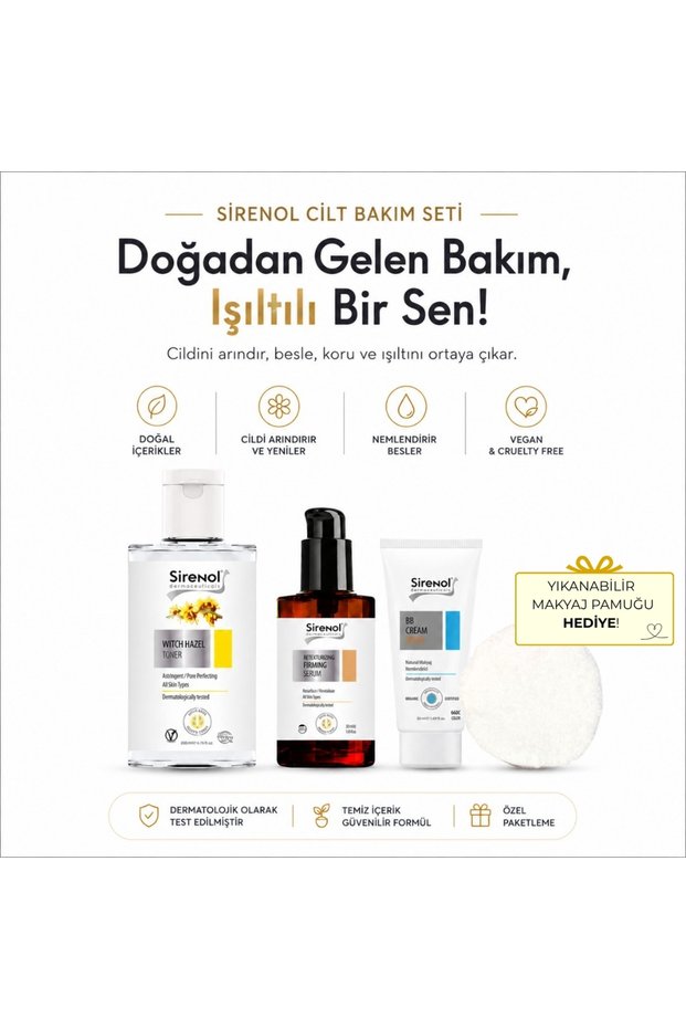 Sirenol Organic Anti-Pore and Firming Complete Care Set