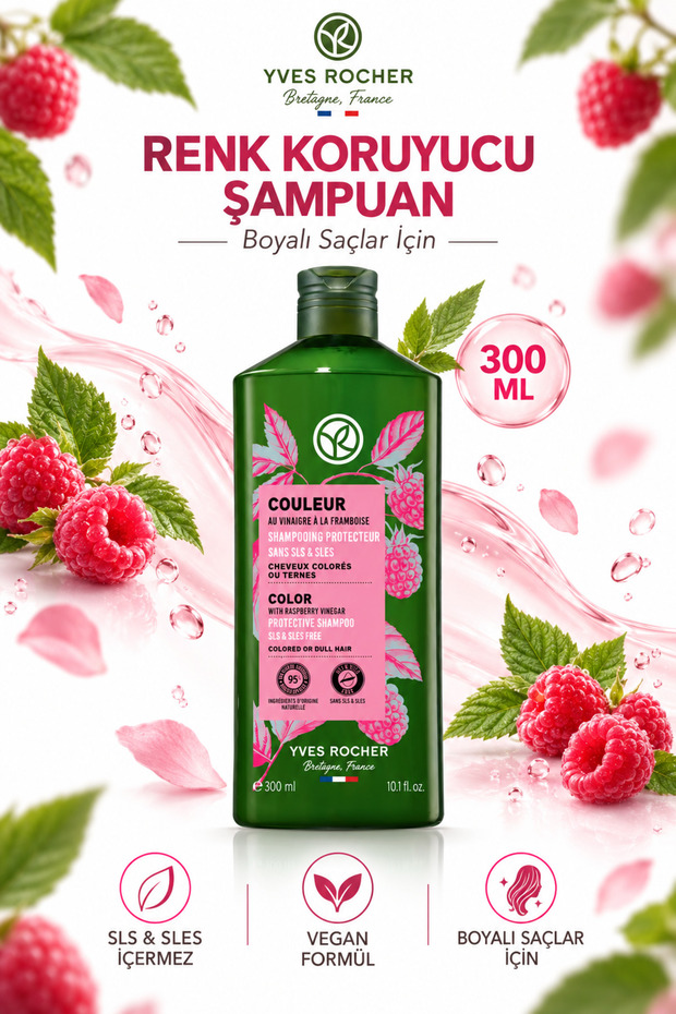 Couleur Frambuaz Sirkeli Color Protective Shampoo for Colored Hair 300 ml