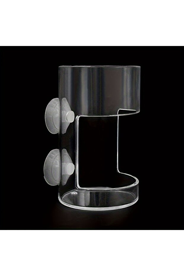 1PC Round Aquarium Feeding Ring Floating Food Tray Feeder with Suction Cups Floating Food Feeder Squ