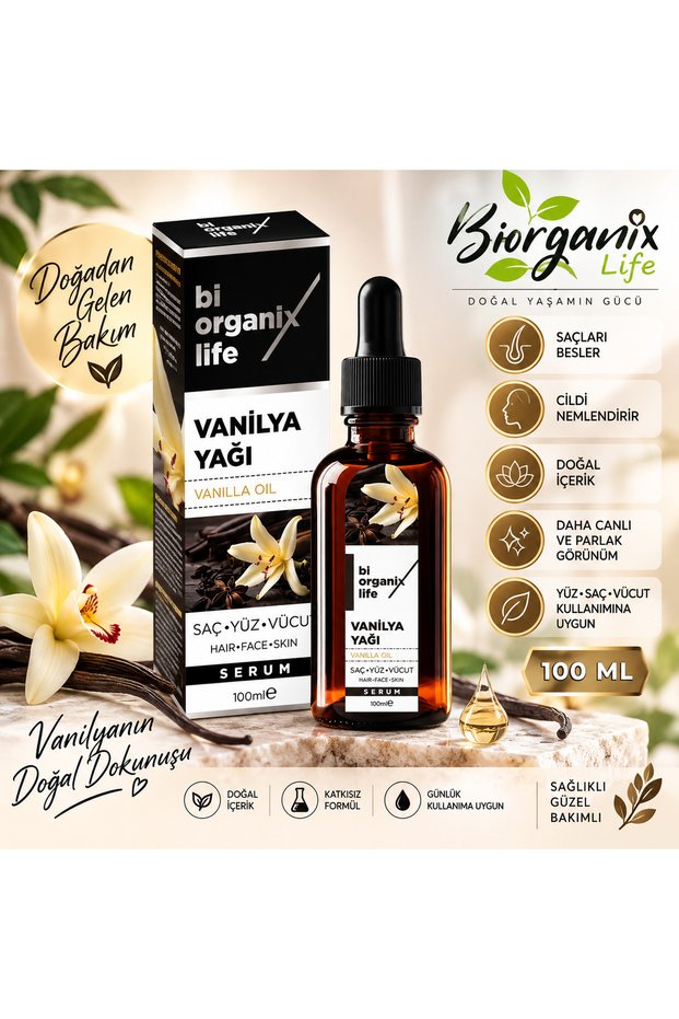 Vanilya Yağı 100 ML