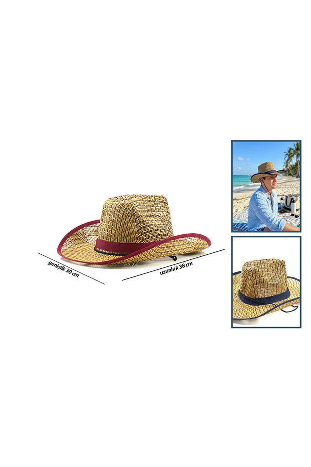 Foter Plastic Straw Cowboy Hat Any Color Sent