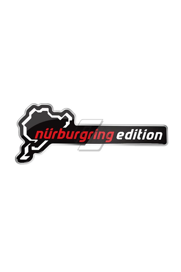 black For BMW R1200GS Adventure F650GS F700GS F800GS 3D Resin Nurburgring Edition Sticker Motorcycle