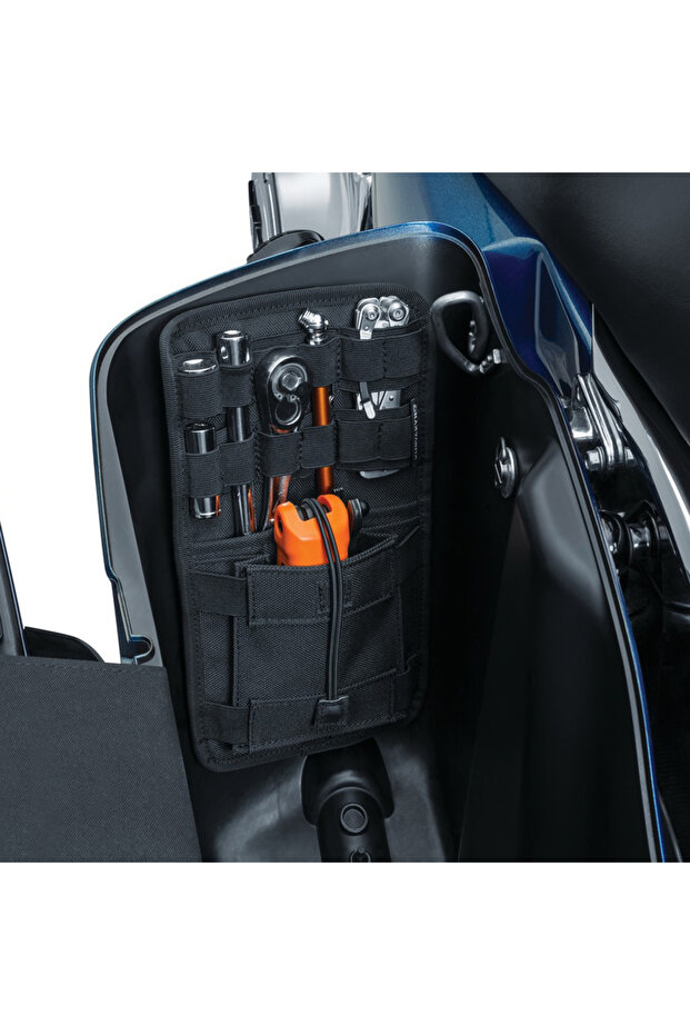 For Harley Davidson All Touring Road King Glide Street Saddlebag Inner Toolkit Hard Bags Storage