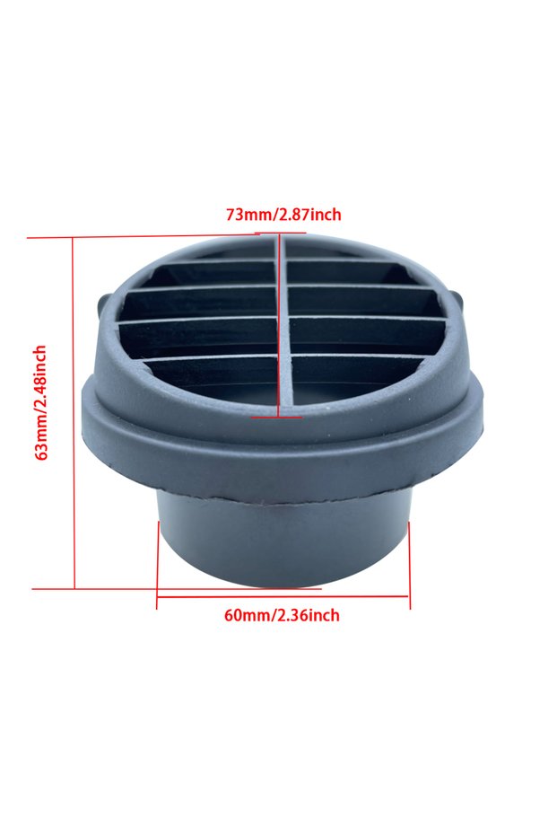 60mm-YTFK 60mm 75mm 90mm Air Diesel Parking Heater Ventilation Tube Steering Device for Car Truck Va