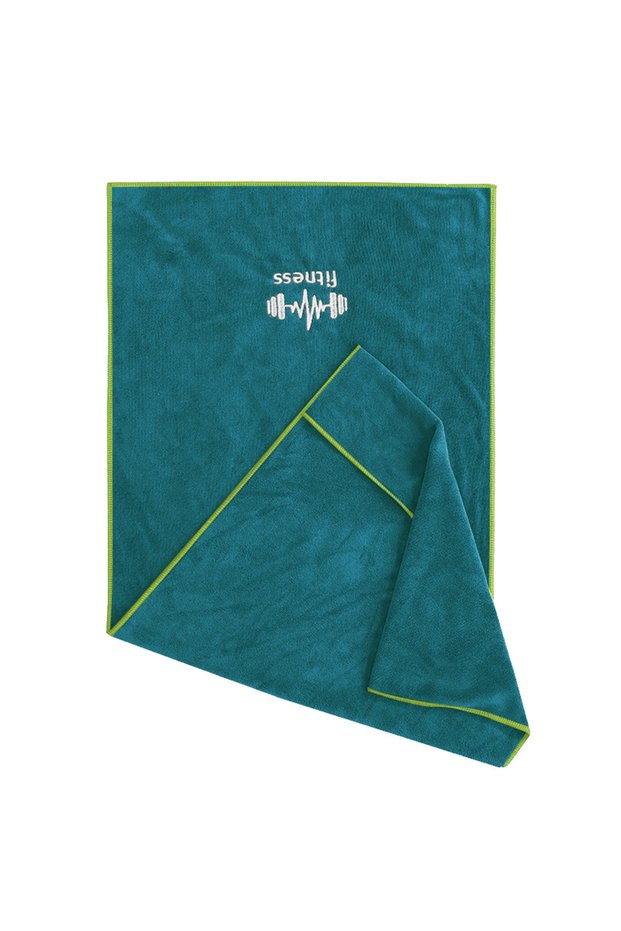 Dark green Quick-Drying Ultra Absorbent Sports Towel 40×95cm - All-in-One for Gym Bath Running Baske