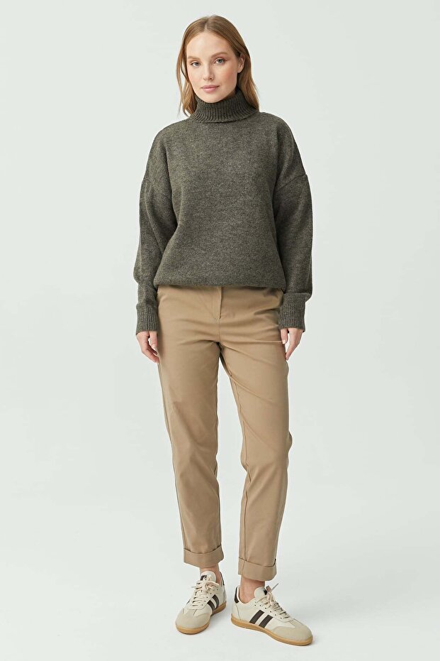 Women's Cuffed Trousers