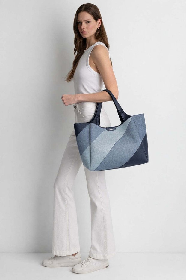WILLA TOTE-DNM - DENIM MULTI-N/S