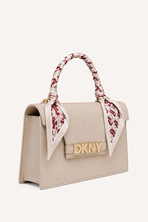 AVRIL TOP HANDLE FLAP CROSSBODY-LT3 - LT TAUPE-N/S
