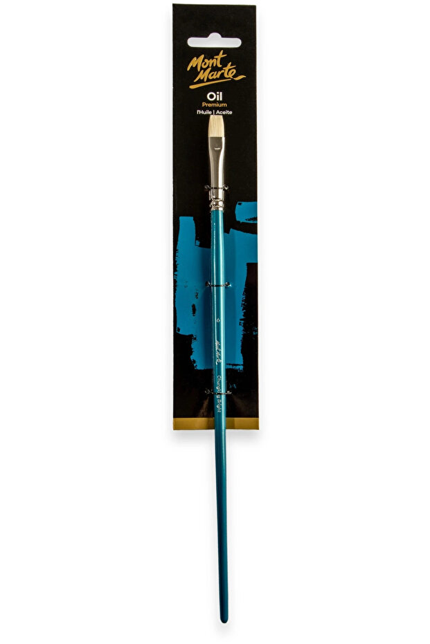 Artist Oil Paint Brush Premium Chungking Bright 6