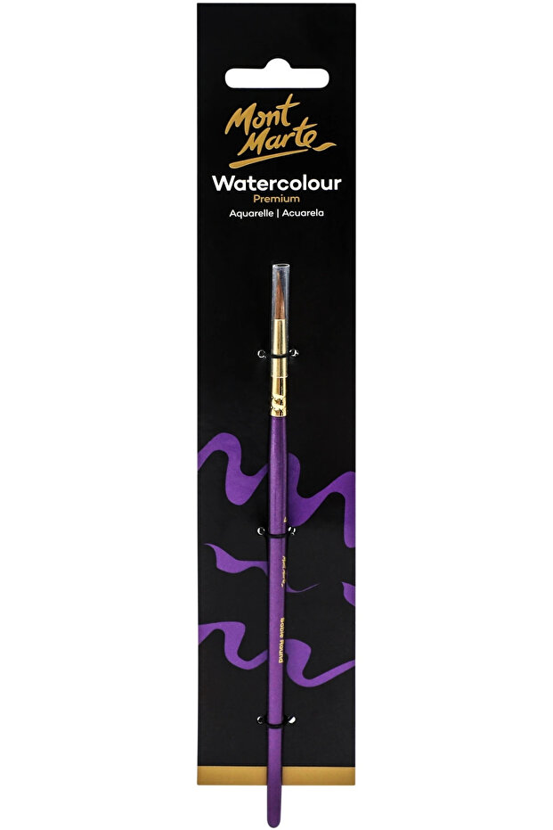 Artist Watercolor Brush Premium Sable Round 4