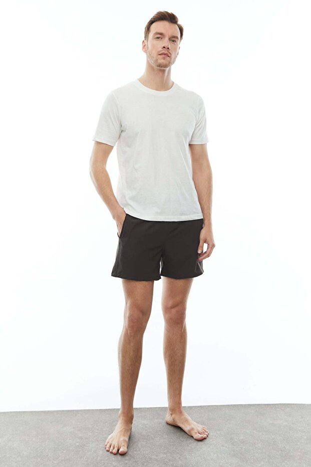 Men's Tie-Waist Swim Shorts