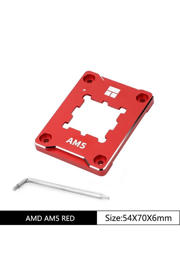 AM5 BCF RED(without) Thermalright ASF AM5 CPU Bending Corrector Frame Black/Red AMD Fastener Anti Be