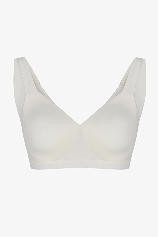 Ecru Contour Wire-Free Bra