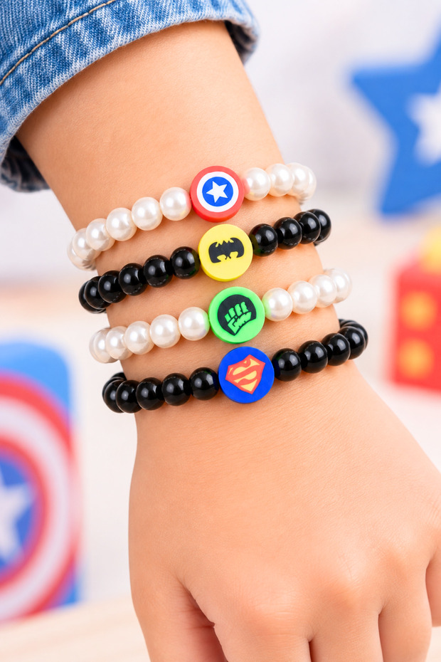 Set of 4 Bracelets - Friendship Bracelet