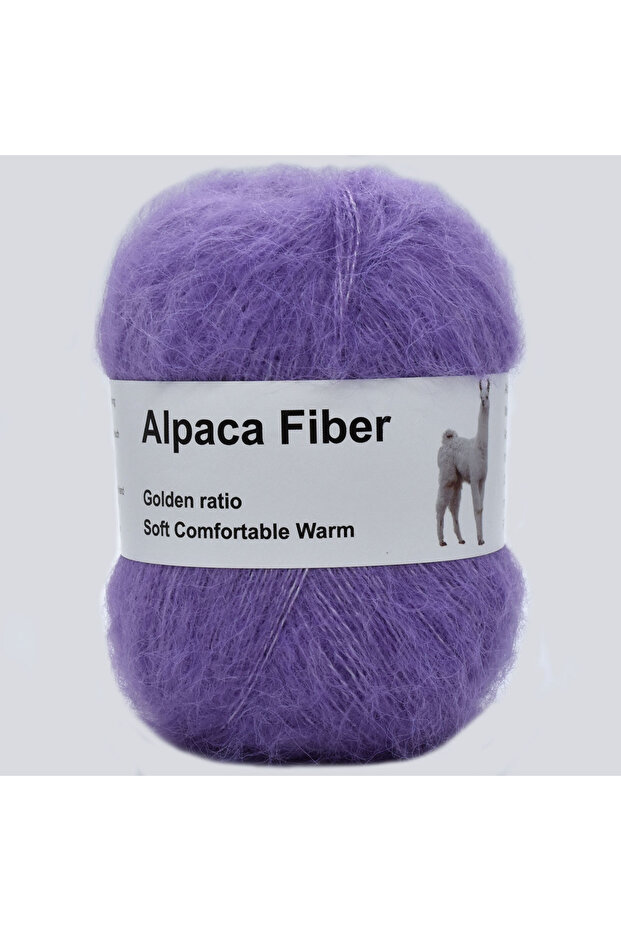 20 50g/pc 380m Thin Soft Alpaca Mohair Yarn Long Plush Thick Crochet Wool Yarn for Knitting Scarf I