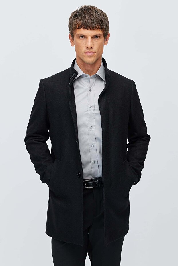 Men's Judge Collar Short Coat