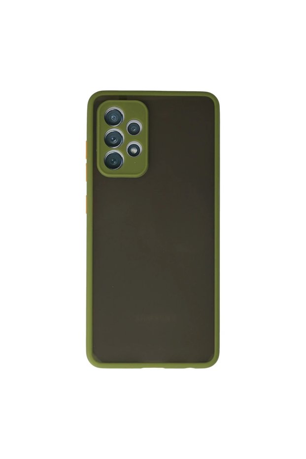 Samsung Galaxy A72 Case Montreal Silicone Cover - Green