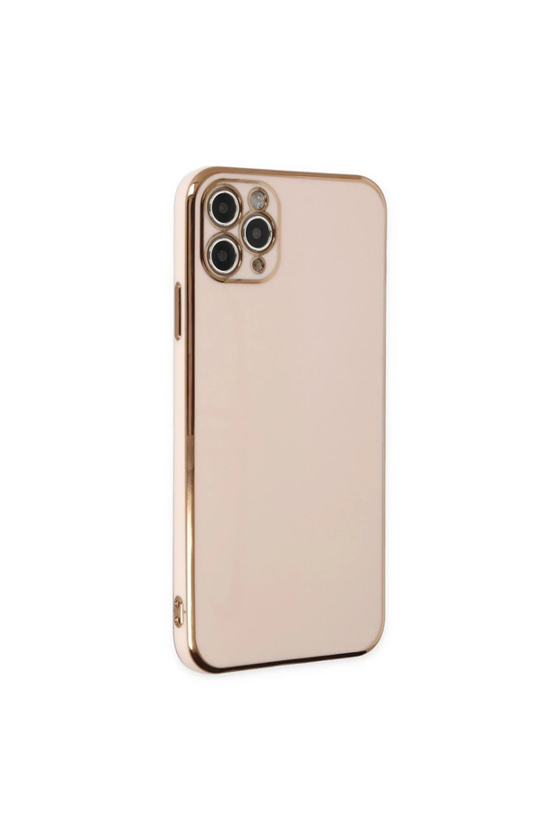 غطاء سيليكون فوليت لـ Apple iPhone 11 Pro Max - وردي