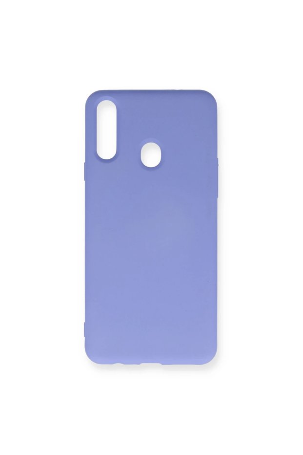 Samsung Galaxy A20S Case Nano Inside Velvet Silicone - Lilac